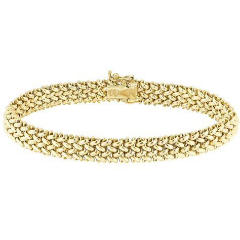 ernest jones ladies gold bracelets